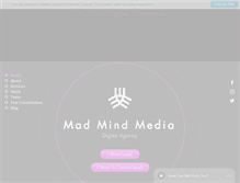 Tablet Screenshot of madmindmedia.com